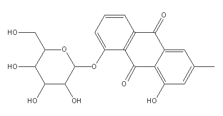 Chrysophanol-8-O-beta-D-glucopyranoside