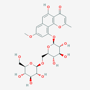 Isorubrofusarin-6-O-β-gentiobioside | 200127-93-1