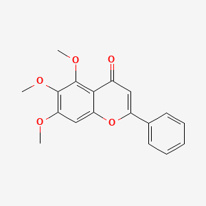 5,6,7-Trimethoxyflavone |ڪيس 973-67-1